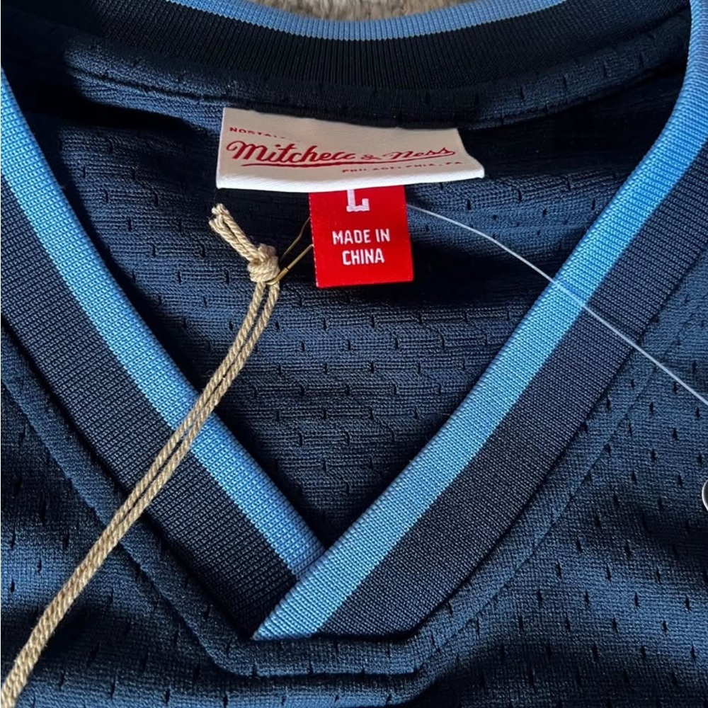 Philadelphia union Mitchell & Ness Navy Mesh Apparel - Picture 4 of 4